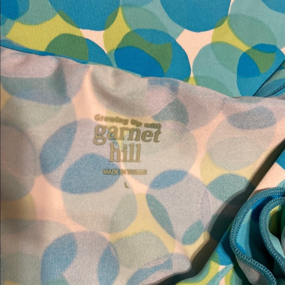 Colorful Sleeveless swim coverup by garnet hill size large 
BIN #7 - Picture 3 of 7